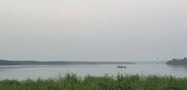 Peaceful views across the lake